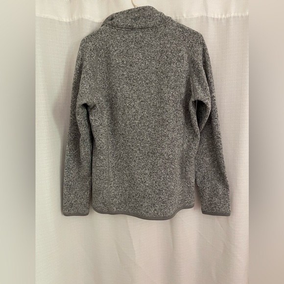Patagonia Women’s 1/4 Zip Fleece Marbled Grey - Picture 5 of 6